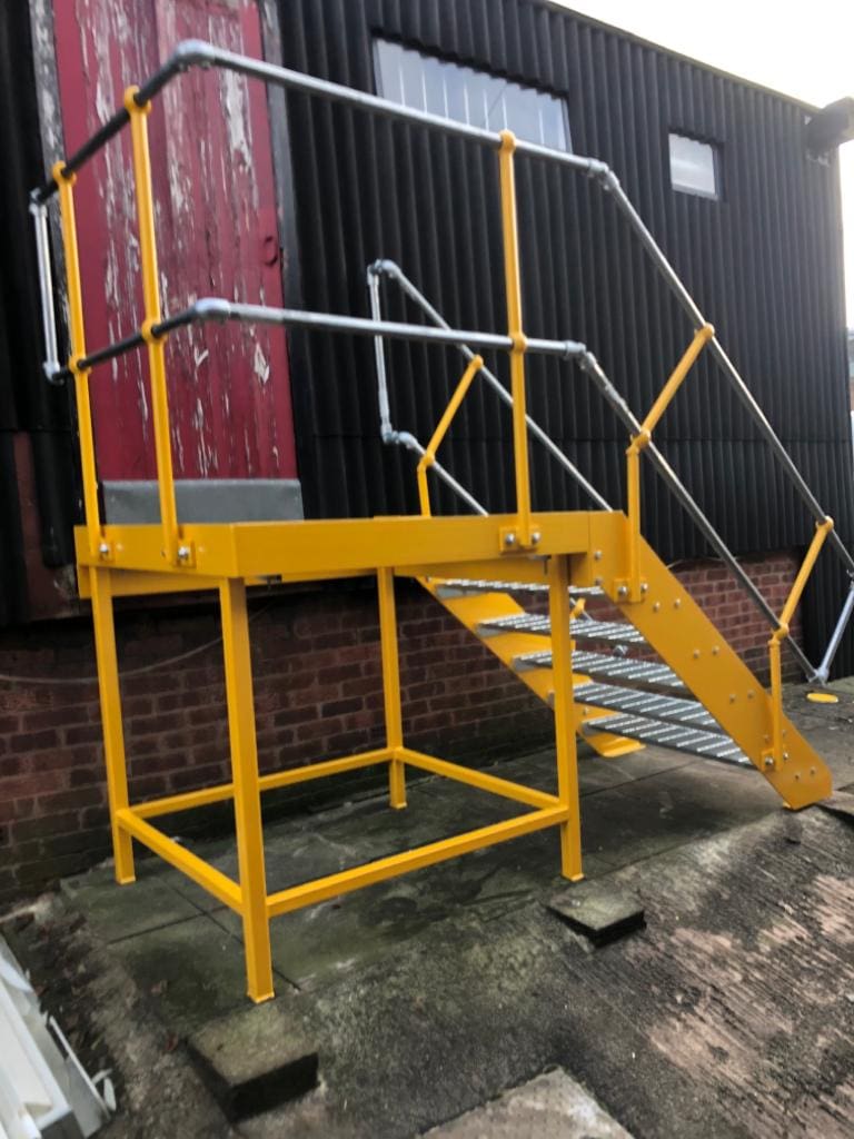 Steel Stair Fabrication After